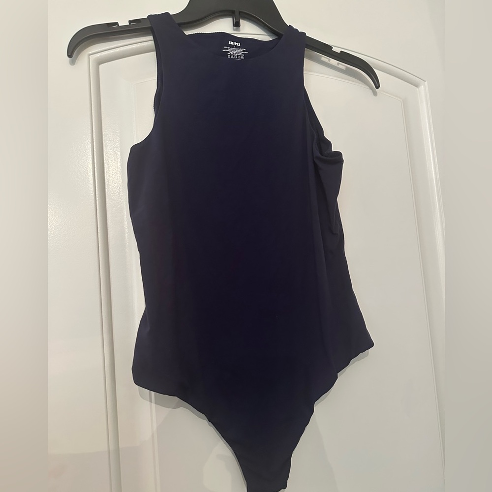 Skims Navy Bodysuit